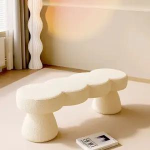 감성 벤치 구름 벤치의자 복도 소파 가죽 구름소파 의자