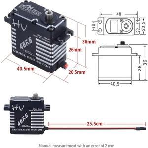 JX 서보 CLS6322HV 21kg 고토크 메탈 쉘 톱니 디지털 코어리스 모터 (RC 자동차 보트 로봇 팔 헬리콥터 부