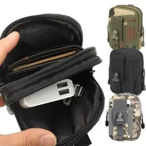 허리에 차는 스마트폰 휴대폰 파우치 여권가방 등산용 lhk7+2VQh