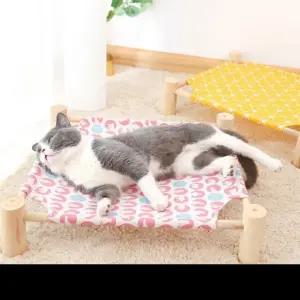 원목 반련동물 해먹 침대/고양이 강아지 침대/행군용 침대/애견 쇼파/캠핑 쿨매트