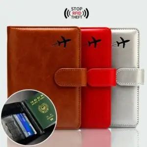 가죽 여권지갑 릴목걸이 케이스 여행