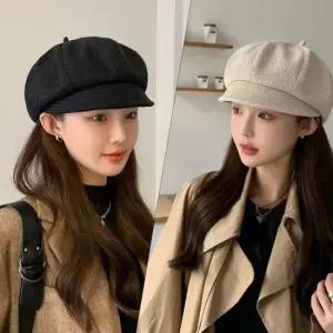 트랜디 윗꼬리 뉴스보이캡