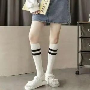 [하프클럽/셀러허브_여성트랜드패션]스트라이프 테양말 반스타킹 테 스타