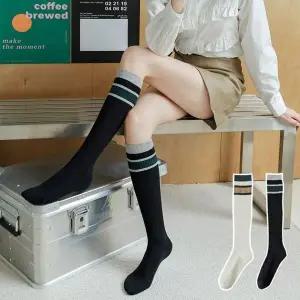 [하프클럽/셀러허브_여성트랜드패션]여자 예쁜 배색 스트라이프 데일리 골