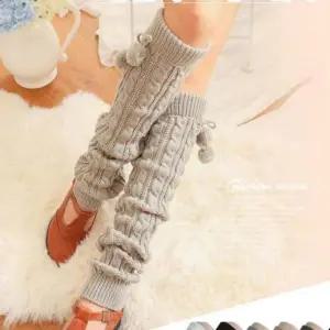 [하프클럽/셀러허브_여성트랜드패션]겨울 니트 레그워머 발목워머 발목 골