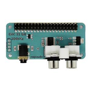 PI5 / PI4 PI Zero 오디오 PI3B PI3B+ 카드 라즈피아우디오 사운드 더 DAC 위한 나은 모자 (Audio+V3) USB보다 품질을