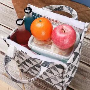 클래식 북유럽패턴 보온보냉백 쿨러백 보온보냉가방 런치백 도시락가방 피크닉가방 여행용파우치