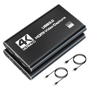 스트리밍용 바이트브릿지 4K HDMI 캡처 플레이용 HD USB PC Mac에서 풀 스위치 1080P 작동합니다 오디오 60FPS 3.0 앤 노트북 플러그 카드 / 비디오