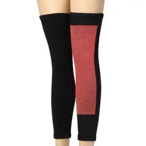 [패션] 업스트 롱 무릎보온보호대 2p S-블랙 무릎 레그 워머