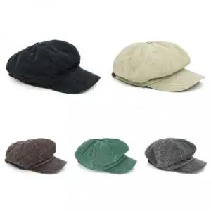 [패션] 워싱 면 빈티지 코튼 심플 뉴스보이캡 마도로스 빵모자 팔각모 JDG1582