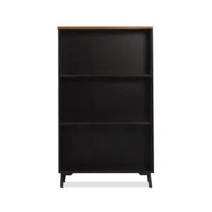 /퍼니럭스리빙 레이첼 모던중역 3단 오픈장/책장-월넛