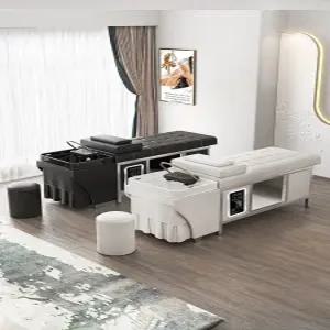 샴푸 베드 세면대 바퀴형 이동식 요양원 샴푸대