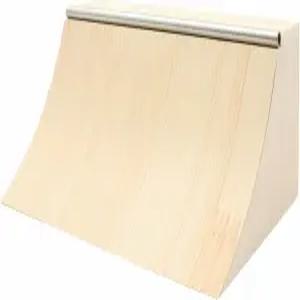 RACOFSB 나무 핑거보드 램프 수제 프로 쿼터 파이프 장애물