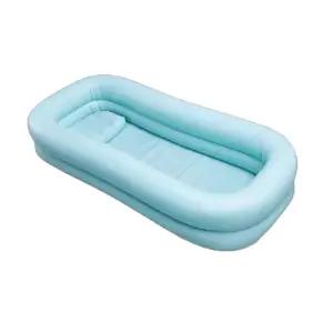 목욕 에어 침대 욕조 간이 튜브 이동식 환자 노인 간호