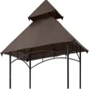 모델 L-GG001PST-F(브라운)용 마스터캐노피 그릴 가제보 교체 캐노피 탑