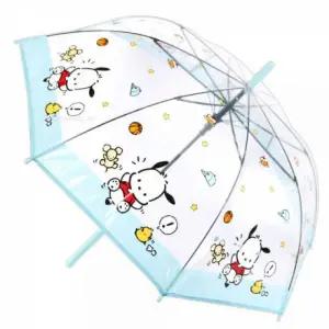 포차코 보더스토리 투명 장우산 60 민트 자동우산