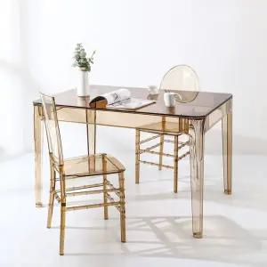 투명 식탁테이블 감성디자인 다이닝 파티 모던