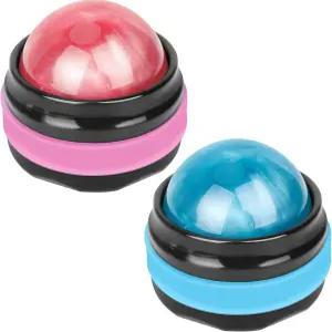 쿨러너 마사지 볼 수동 롤러 마사지기 2팩 휴대용 셀프 테라피 및 근육 어깨 목 팔 다리 등 발 신체를 위한