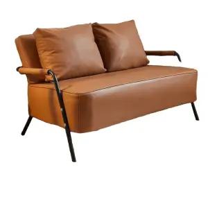 2인용 미니 쇼파 가죽 원룸 의자 소형 방수 거실 패브릭 대기