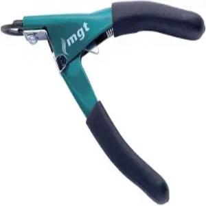 마스터 그루밍 도구 텍스처 고무 손잡이가 있는 대형 개 길로틴 손톱깎이 5인치