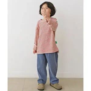 매장판매전용 BEMON 스트라이프 짜임 티셔츠 레드