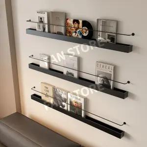 매거진랙 잡지꽂이 접이식 철제 디피 벽선반 디스플레이