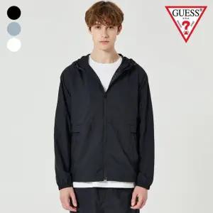 [백화점 홈쇼핑 정품] 게스 진 남여공용 후드 바람막이 MO2W9882