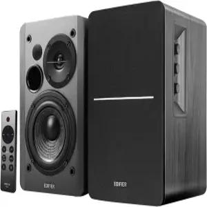 Edifier R1280DB 활성 블루투스 책장 스피커 - 광학 입력 2.0 무선 스튜디오 모니터 서브우퍼 라인 출력 시