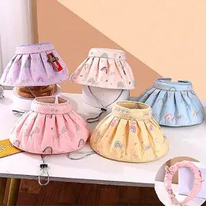 준캡 유아 아동 어린이 무지개머리띠 썬캡 가림막 봄 여름 가을 자외선차단 챙모자 귀여운