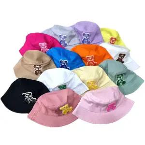 준캡 유아 아동 어린이 모자 엑스눈곰돌이 벙거지 귀여운 아기모자 봄 여름 가을 햇빛 챙모자