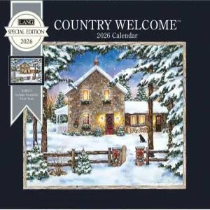 랭 컨트리 웰컴 스페셜 에디션 2026 월 캘린더 12.5 X 14 스테이플 바인딩이 있는 12개월