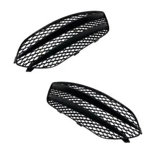 호환  AU28-안개등 커버 그릴 앞 범퍼 메르세데스 CLA 클래스 C117 CLA200 250 CLA45 AMG 2013-2015 그릴