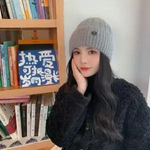 비니 도톰 겨울니트모자 귀달이 털목도리 기모 패피 방한모자 DL4