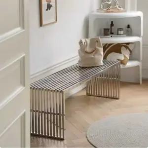 카페 테라스 벤치 스텐 대기 의자 식당 긴벤치 스툴