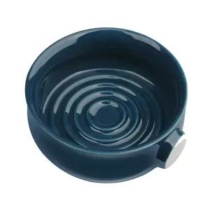 면도 거품 보울 그릇 쉐이빙 컵 바버용품 클래식 용품 네이비블루