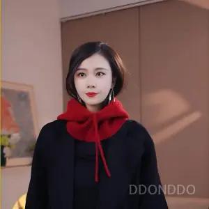 니트 여자 후드 넥워머 목토시 빅사이즈 남자 겨울 목도리 스키 등산 따뜻한 모자