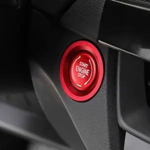 쉐보레 교외 타호 블 콜로라도 GMC 캐니언을 위한 루이허 레드 엔진 스타트 스톱 커버 트림 장착