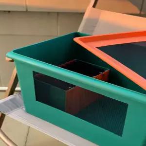 귀뚜라미사육장 먹이용 귀뚜라미 케이지 나무상자 사육상자 사육통