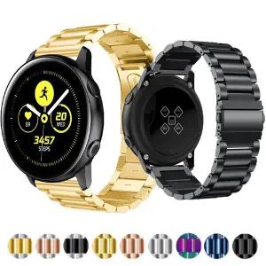 호환  화웨이 워치 GT 2-2e 프로 스테인리스 스틸 팔찌 워치 3 46mm 42mm 액티브 12 44mm 40mm 스트랩 20mm