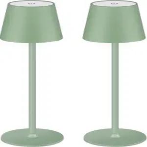 BGFHome 무선 테이블 램프 LED 책상 5000mAh 충전식 터치 나이트 라이트 미니멀리스트 디자인 /레스토랑