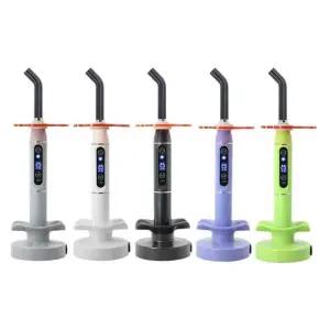 무선 광중합기 도광봉 큐어링 화이트 자외선 충전식 LED 레진