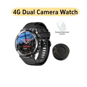 호환  4G Smartwatch 남성 여성 비즈니스 4G 비디오 통화 WiFi GPS 방수 보조베터리 블루투스 스마트 시계