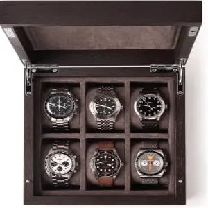 남성용 TAWBURY 나무 시계 상자 ？ 6 Watch Box 우드 Case 여성 및 컬렉션 박스 손목 보관 케이스