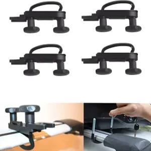 로츠펀 루프 박스 U볼트 클립 스테인리스 스틸 유니버설 내부 폭 83.5mm/3.3인치 두께 3.81mm/1.5인치