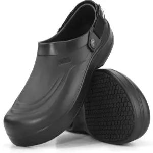 자카타 남성 미끄럼 방지 셰프 슈즈 논슬립 주방 작업 막힘 및 아치 지지대 오일 방수 기능으로 음식