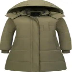 크리수노 여성용 롱 윈터 코트 방수 플리스 안감 패딩 재킷 두꺼운 퀼트 단열 파카 후드 포함