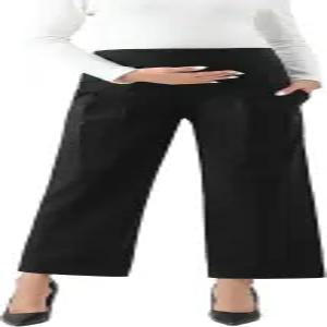 알리나 메이 임산부 바지 편안한 오버 범프 여성 임신 캐주얼 카프리스 직장용