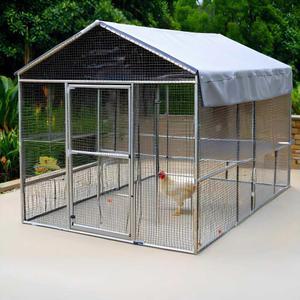 닭장 조립식 새장 지붕 사육 오리 철망 양계장 3x2x2m