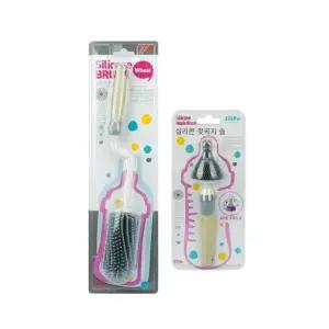 실리콘 회전솔 젓병 솔 물병 브러쉬 세트