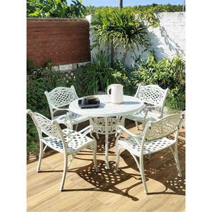 야외테이블세트 라탄 풀빌라 야외용의자 원형 아치형 의자 등나무 티테이블 비치 방수 루프탑